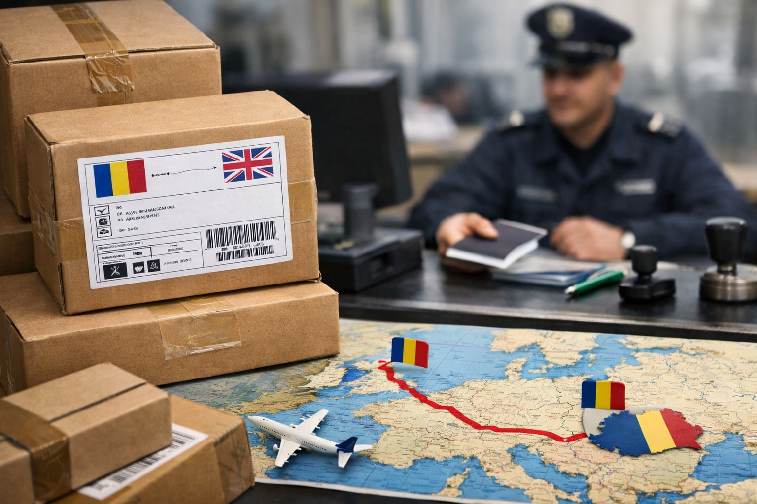 Cum funcționează returul când un colet România - Anglia nu ajunge la destinație