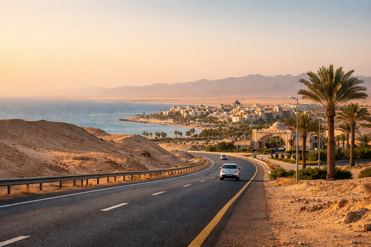 La câți kilometri se află Xanadu Makadi Bay de aeroportul Hurghada?